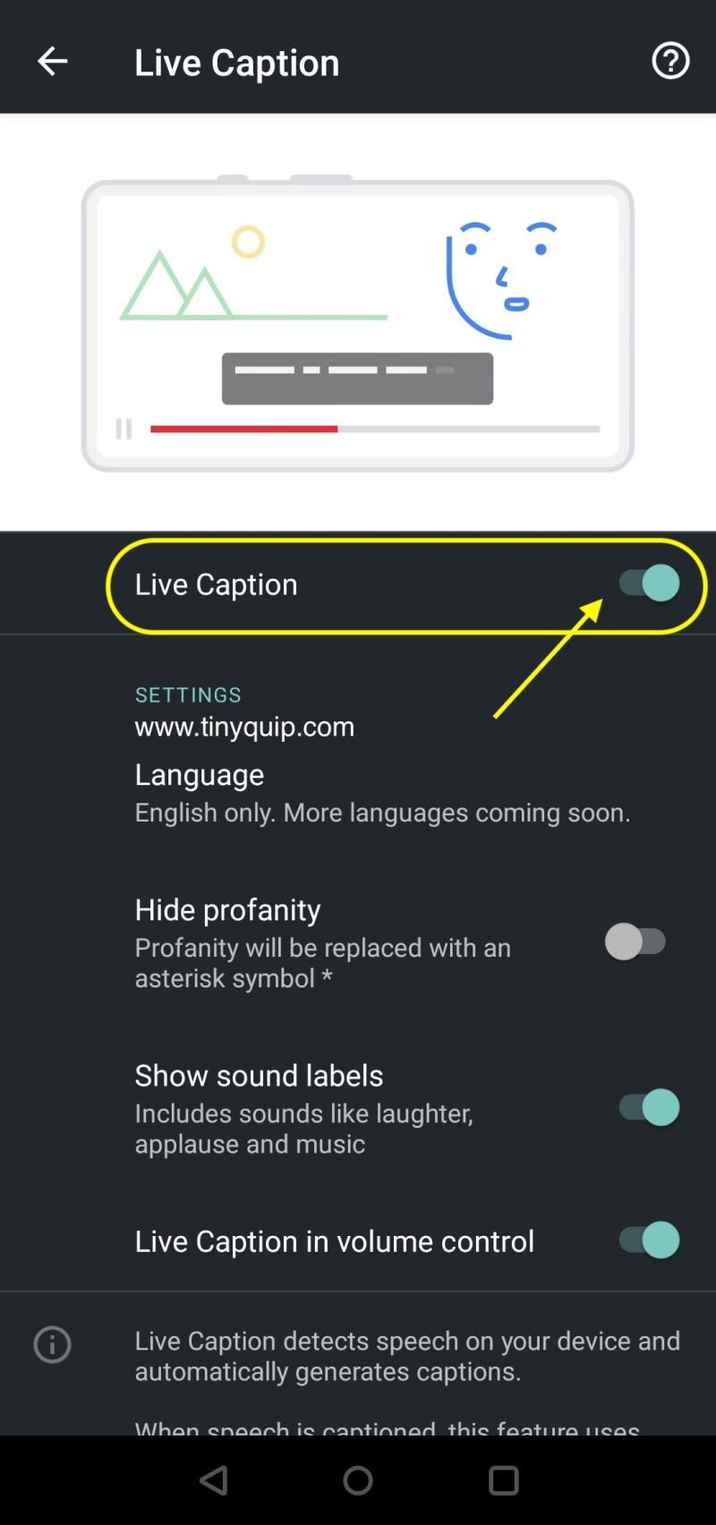 How To Turn On And Turn Off Live Captions On Android Devices