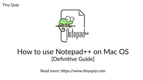 notepad++ alternative for mac os