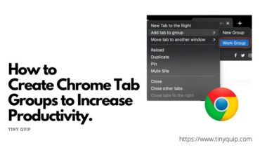 How to Create Chrome Tab Groups? [Guide + Examples] - Tiny Quip