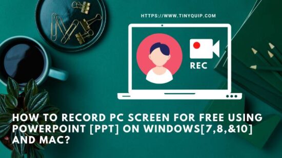 mac use powerpoint for screen recording