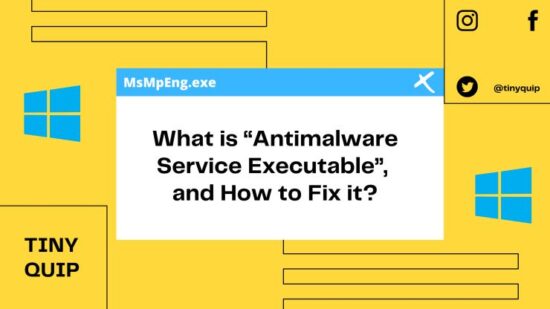 Solved: Antimalware Service Executable High CPU Usage | Do this