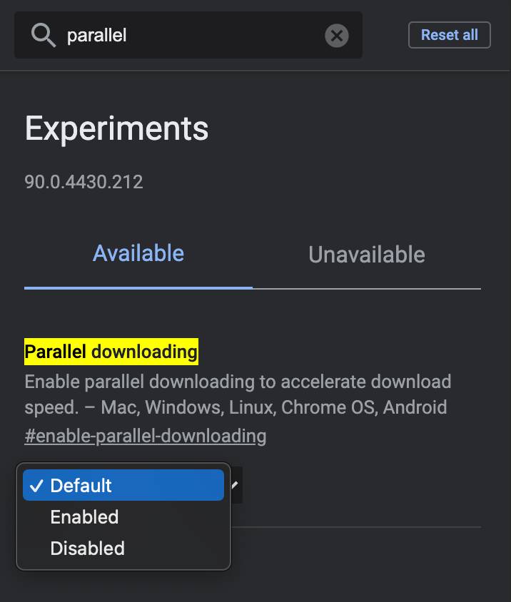 Parallel download chrome. Ya://Flags/#enable-Parallel-downloading.