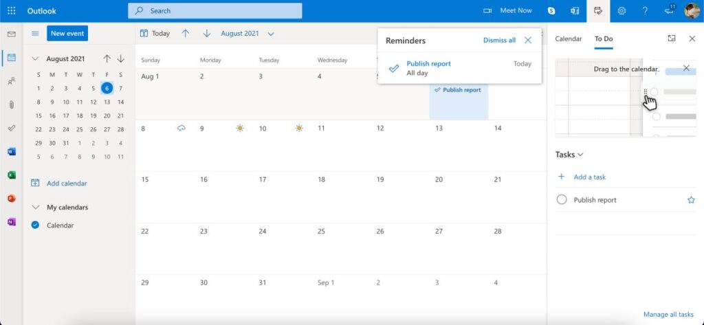 office 365 sharepoint tasks sync to outlook